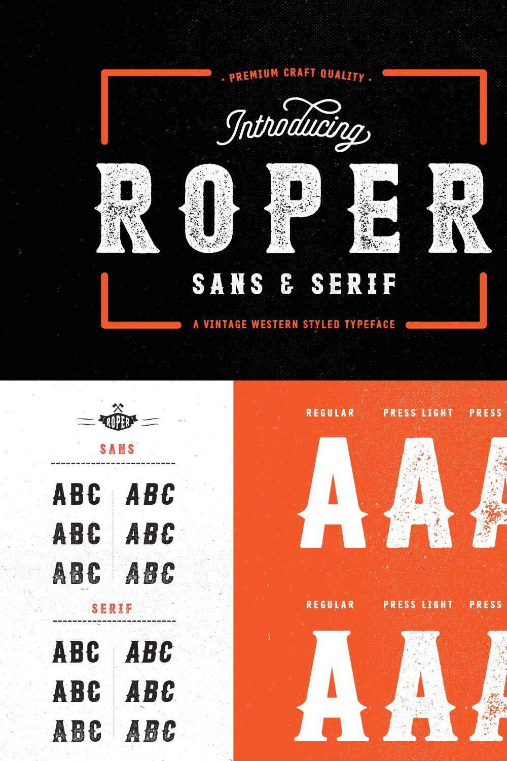 Roper Font Family - 70% OFF pinterest preview image.
