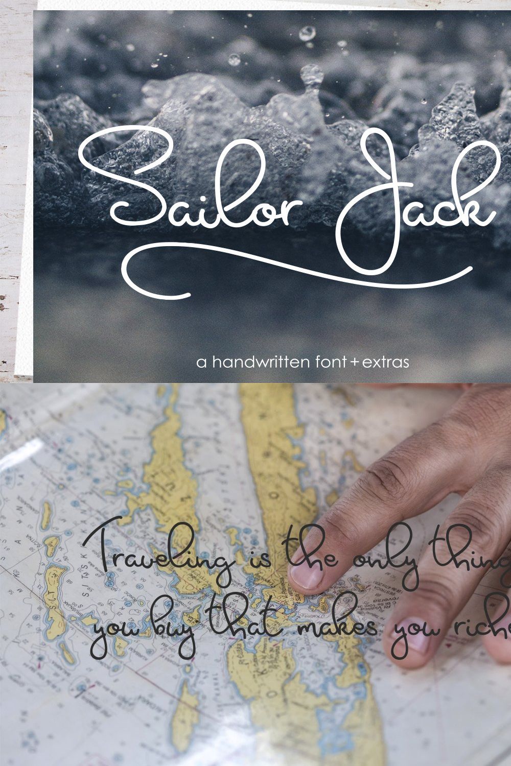 Sailor Jack Script pinterest preview image.