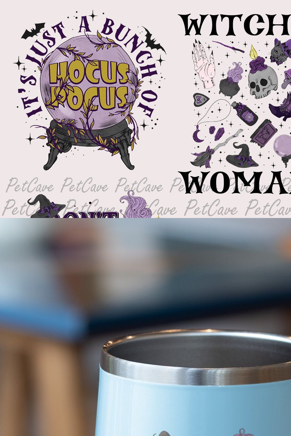 Sassy & Witchy Woman Bundle pinterest preview image.