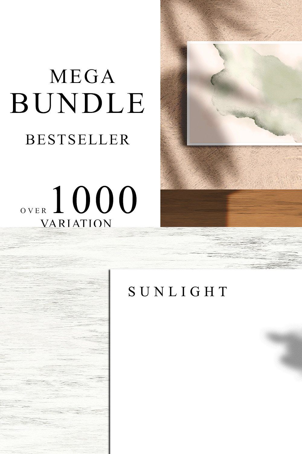 Scene Creator - Mockup Kit Bundle pinterest preview image.