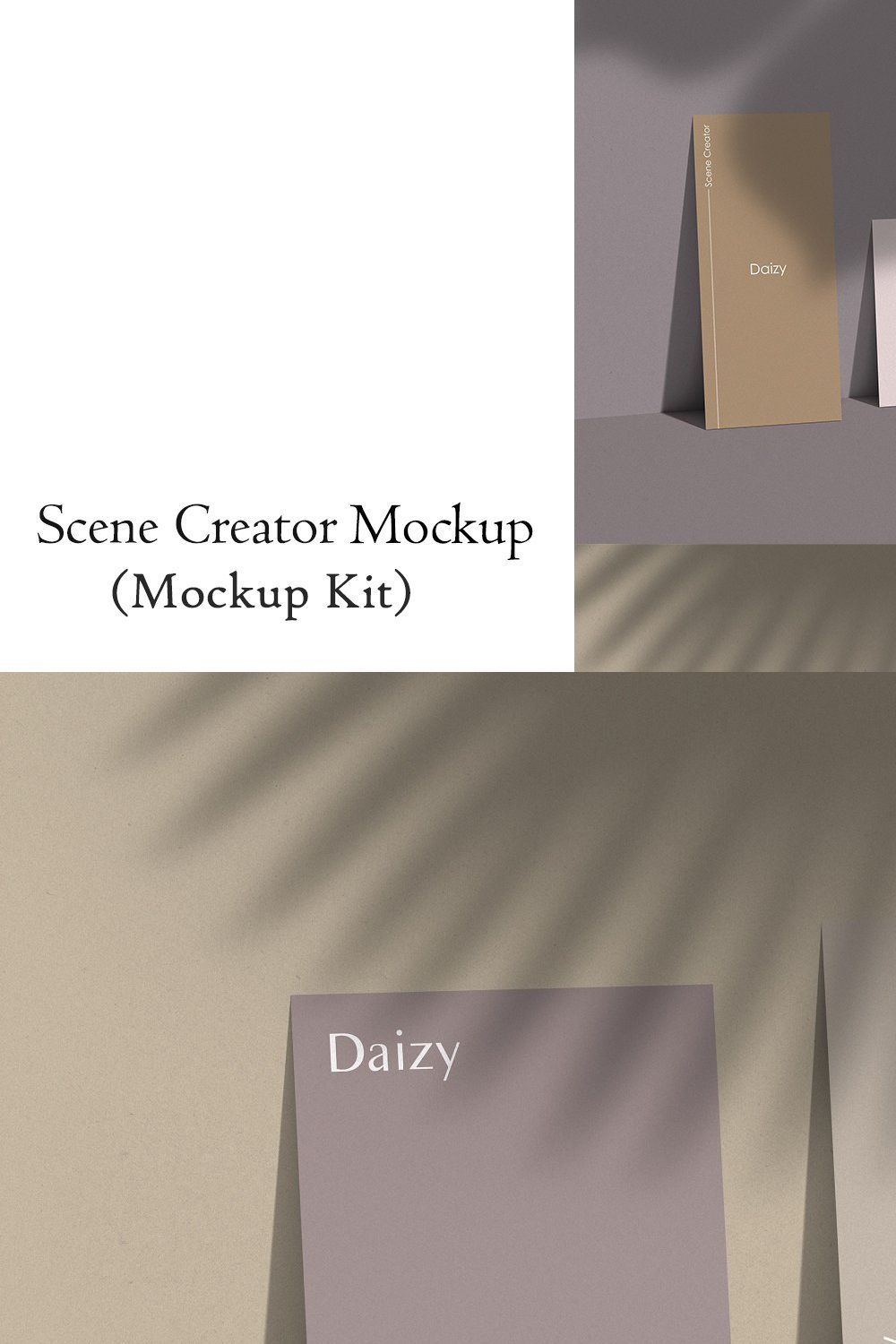 Scene Creator Mockup - (Mockup Kit) pinterest preview image.