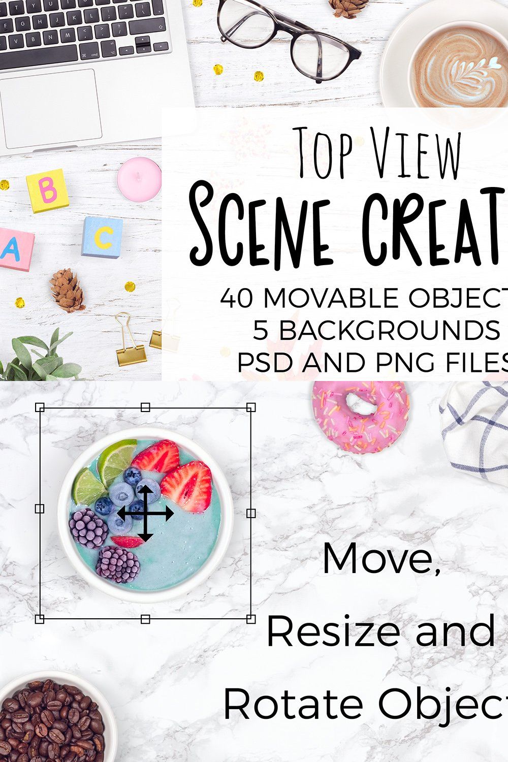 Scene Creator Top View pinterest preview image.