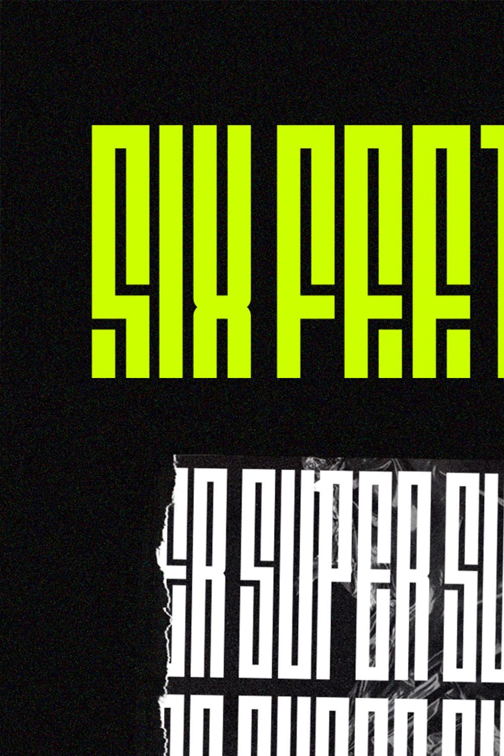 Six Feet Over pinterest preview image.