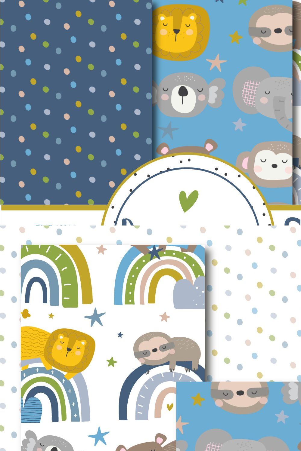 Sleeping Baby Boys paper pinterest preview image.