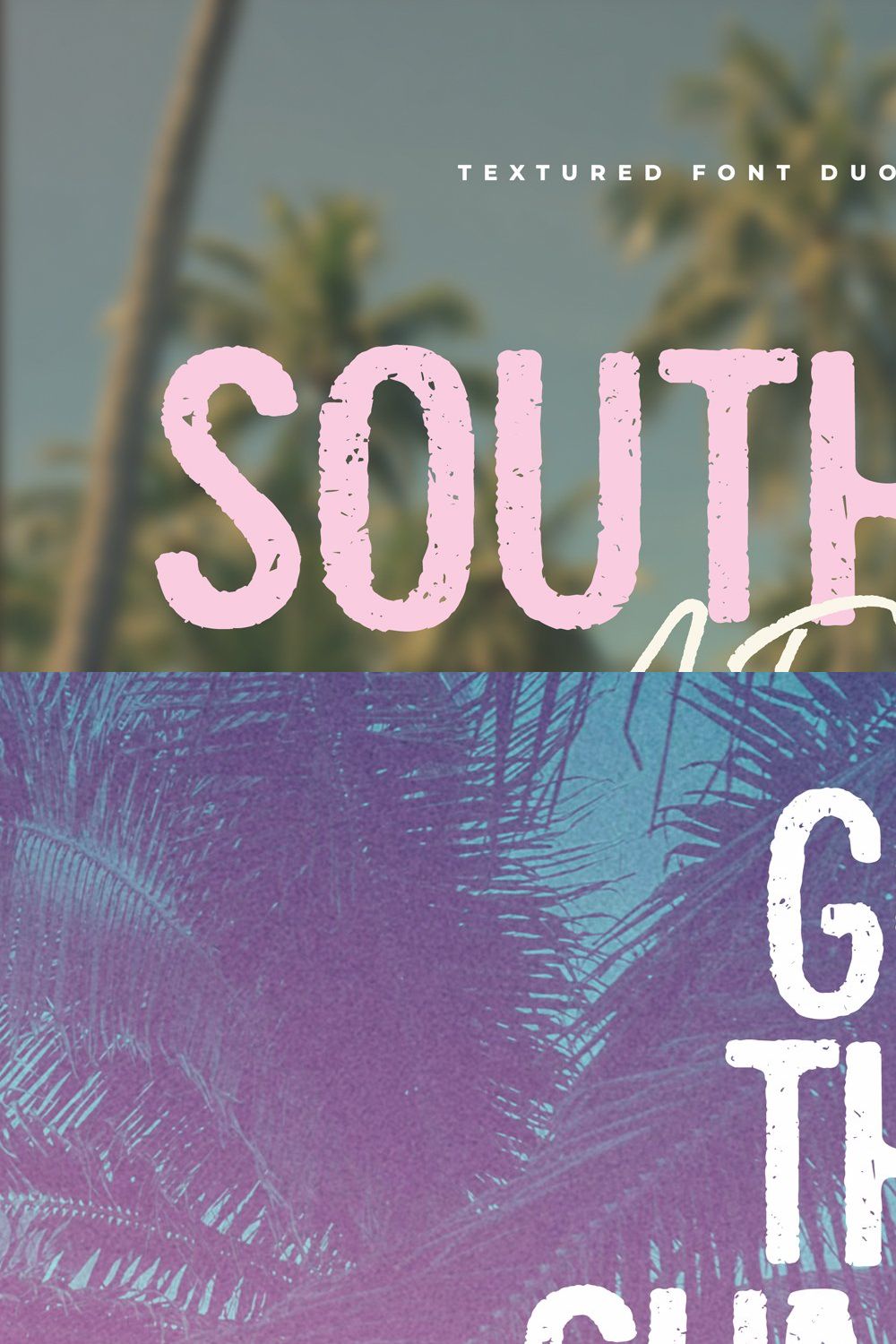 South Route Font Duo & Extras pinterest preview image.