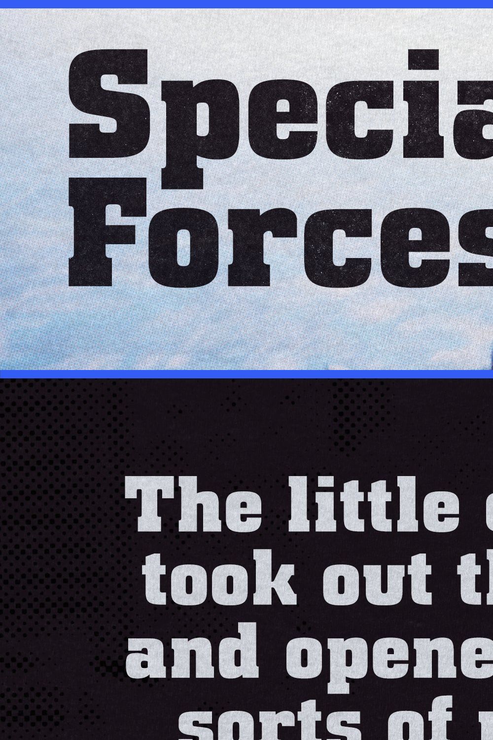 Special Forces pinterest preview image.