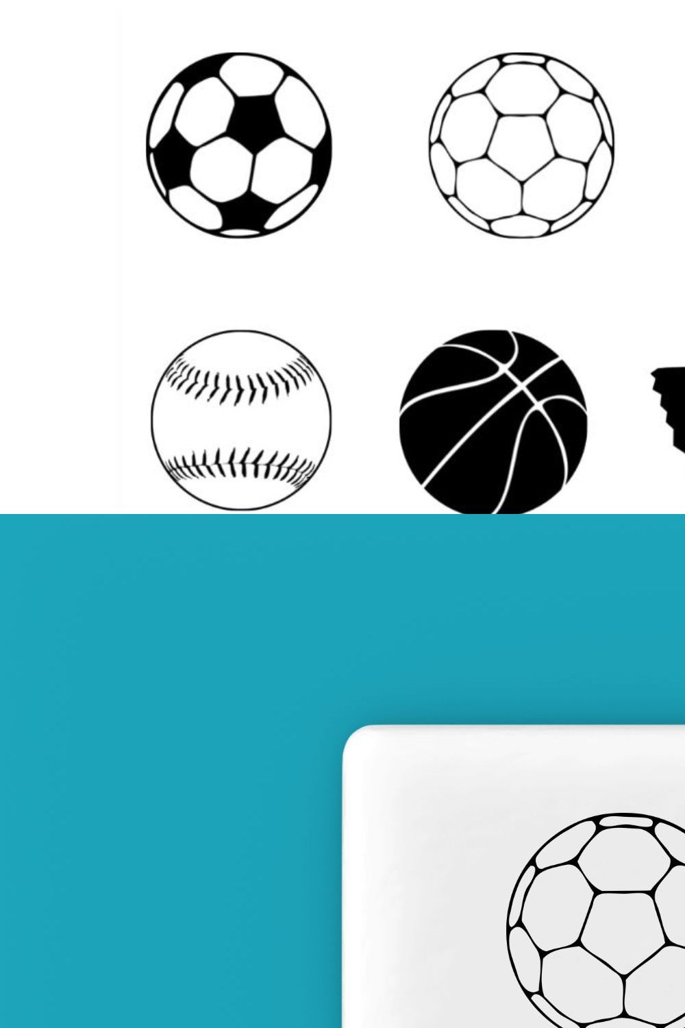 Sports Silhouette pinterest preview image.