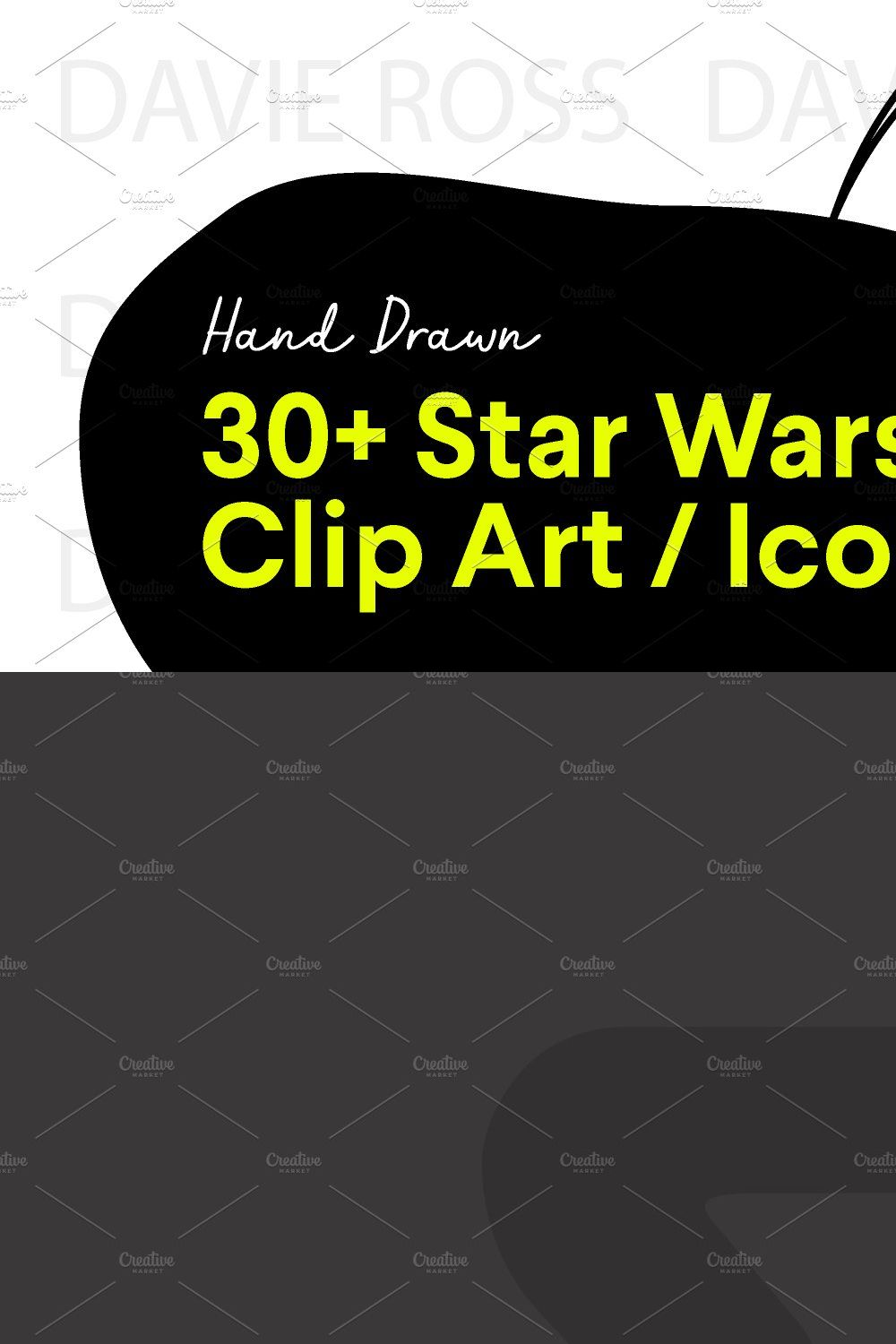 Star Wars ClipArt / Icons pinterest preview image.
