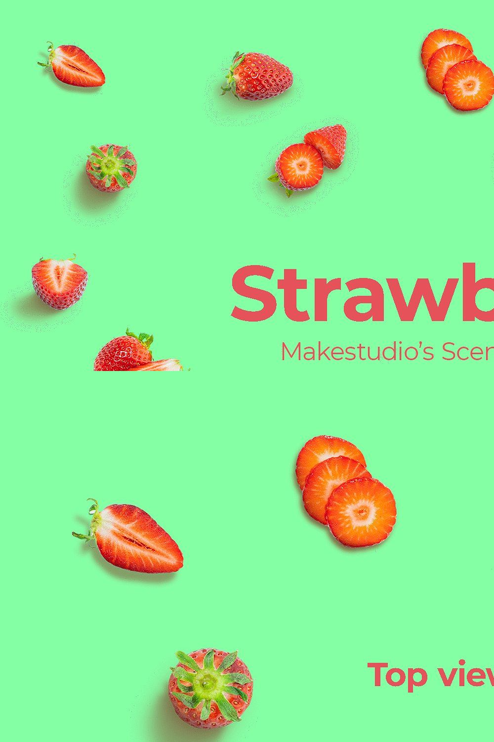 Strawberry - Scene creator pinterest preview image.