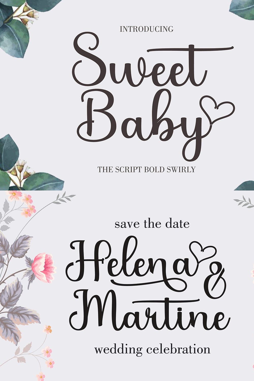 Sweet Baby pinterest preview image.