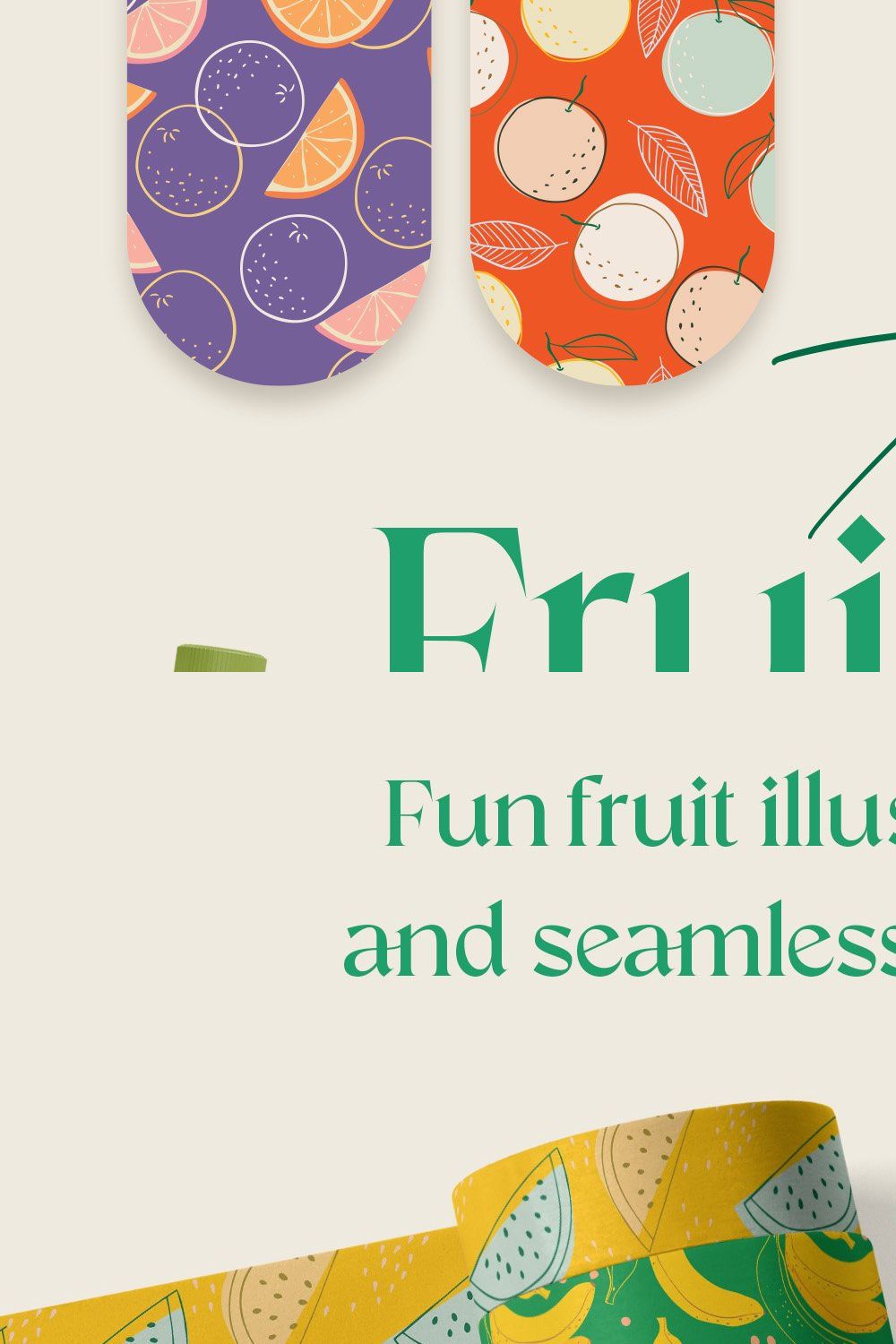 The Fruit Bowl Collection pinterest preview image.