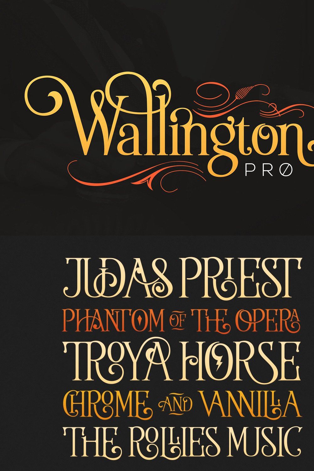 The Wallington Pro pinterest preview image.