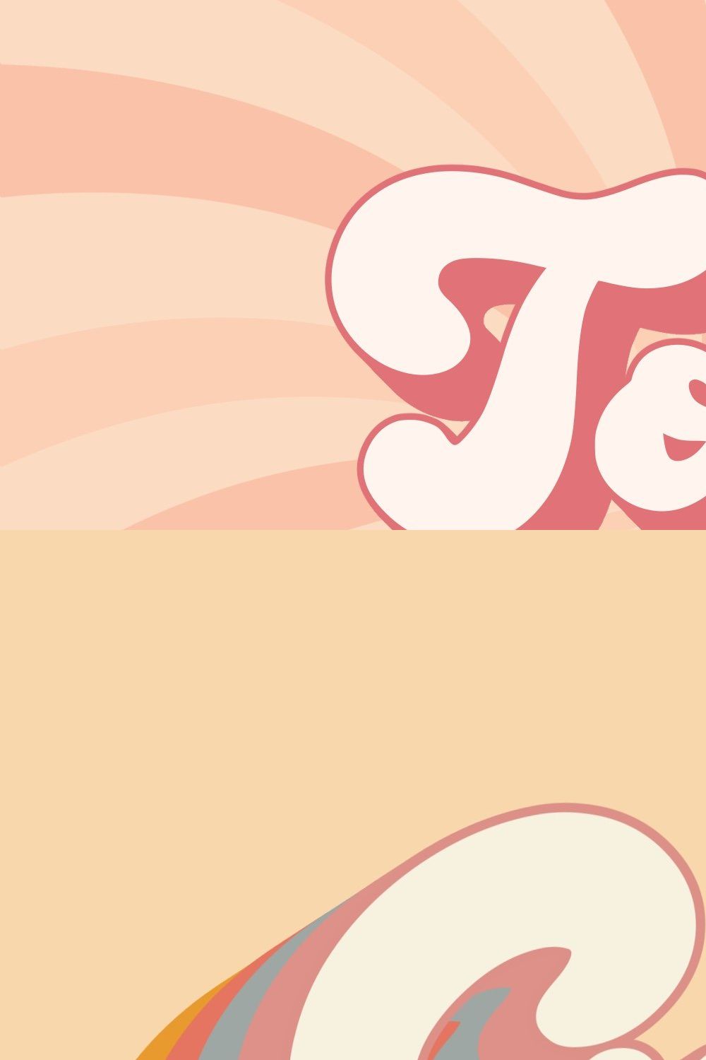 Totally Rad - Retro Font pinterest preview image.