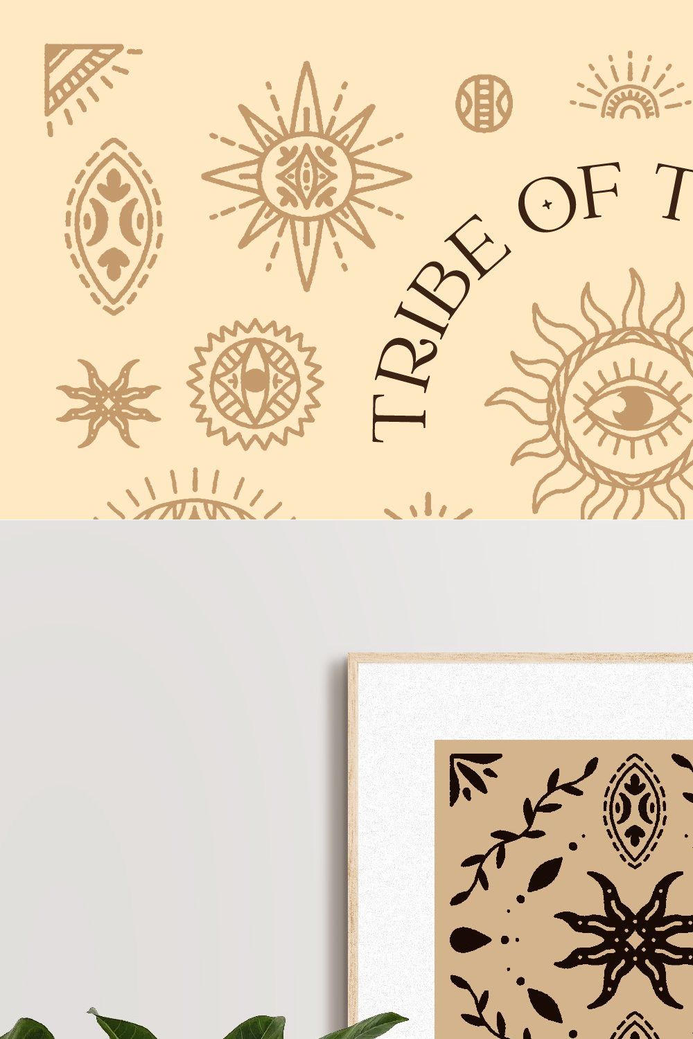 Tribe of the Sun. Boho collection pinterest preview image.