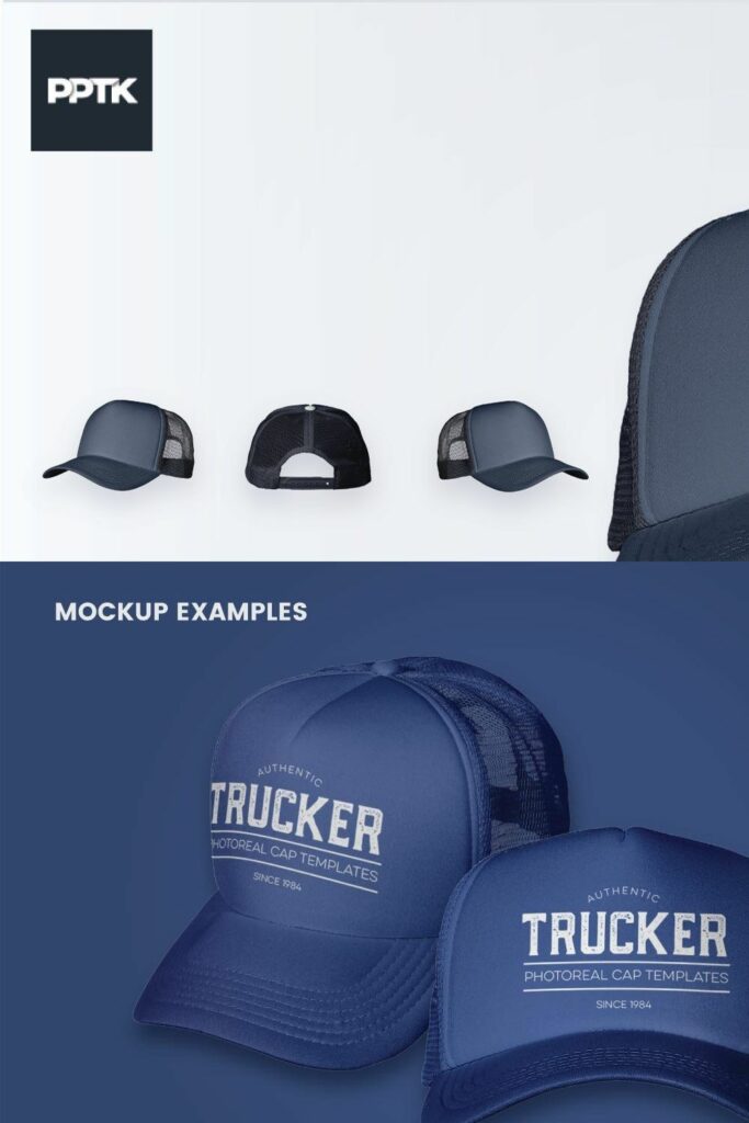 Trucker Hat Mockup – MasterBundles