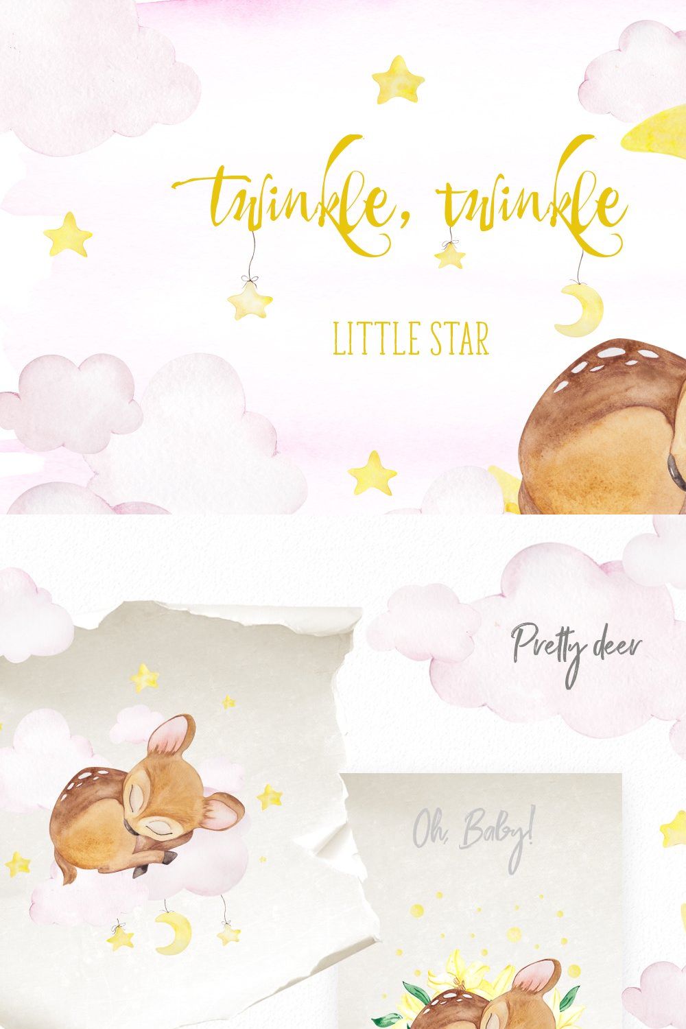 Twinkle, twinkle little star pinterest preview image.