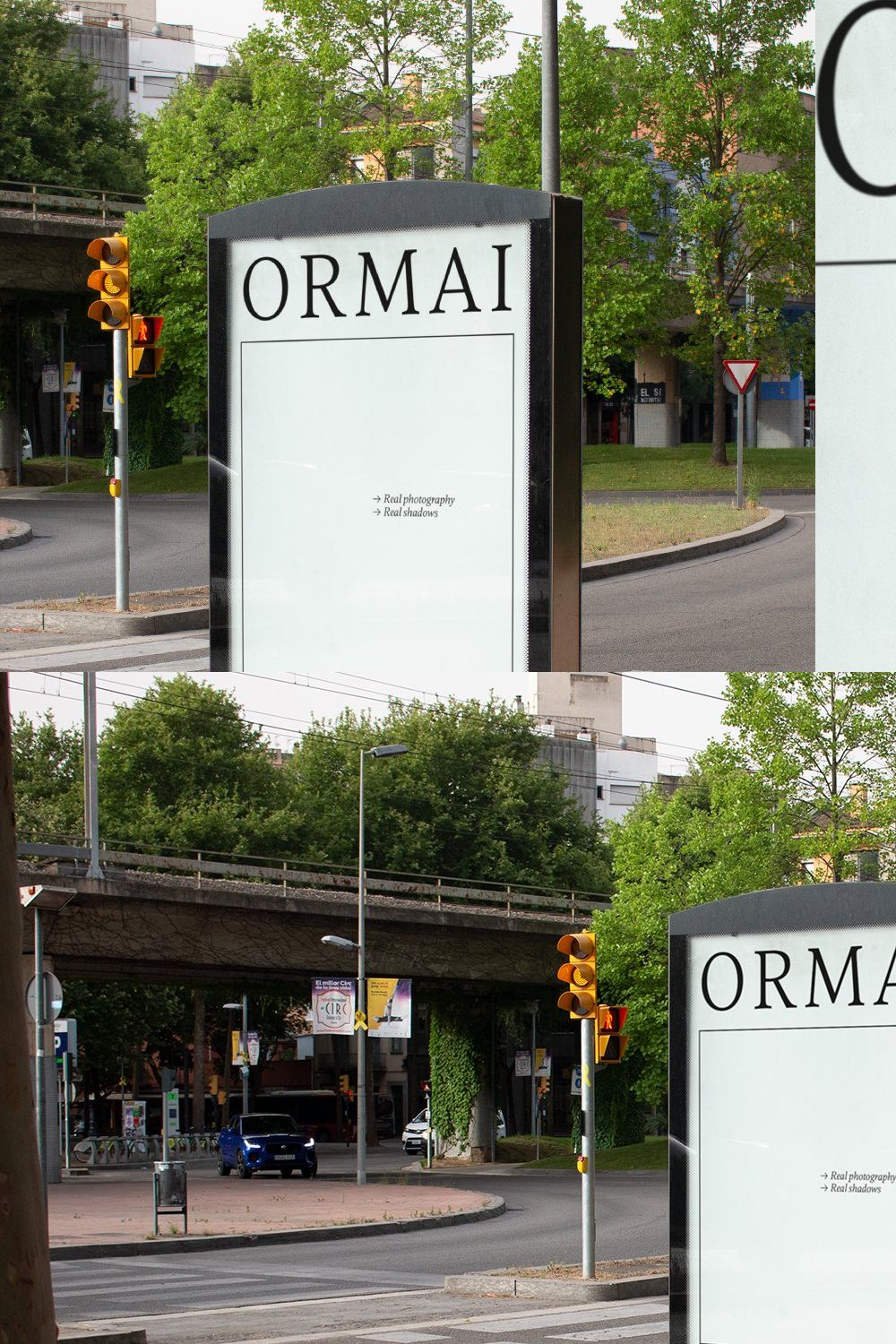 Urban Billboard Ad Mockup - OCM10 pinterest preview image.