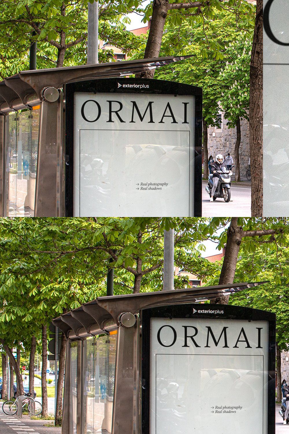 Urban Billboard Ad Mockup - OCM3 pinterest preview image.