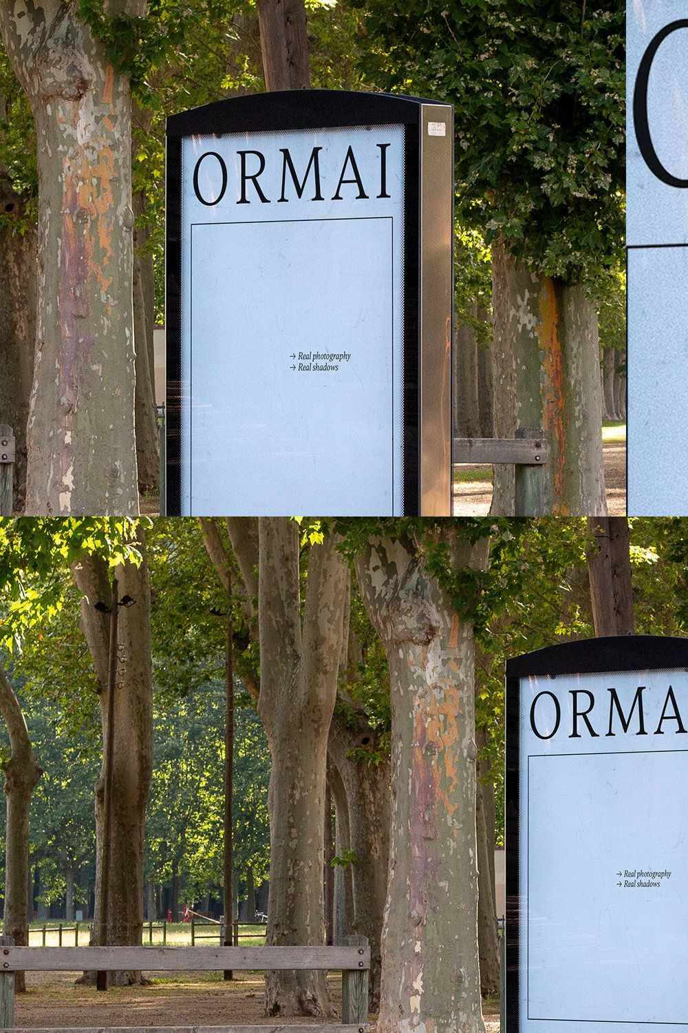 Urban Billboard Ad Mockup - OCM4 pinterest preview image.