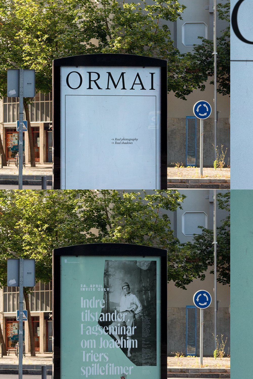 Urban Billboard Ad Mockup - OCM5 pinterest preview image.