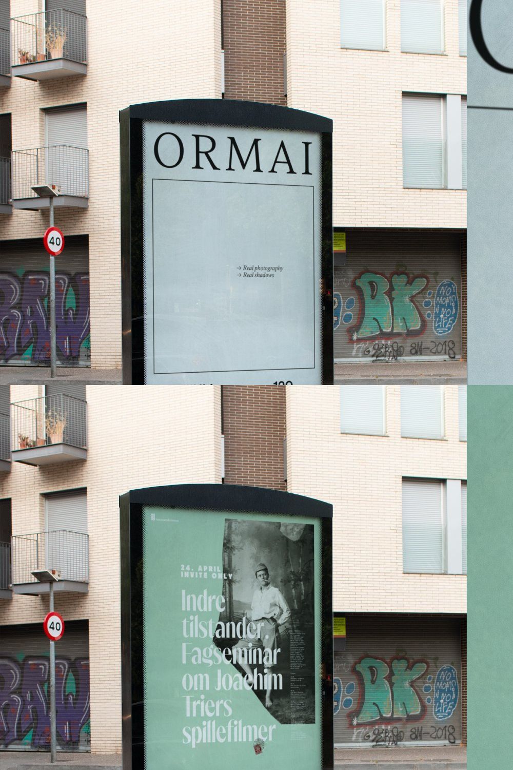 Urban Billboard Ad Mockup - OCM9 pinterest preview image.