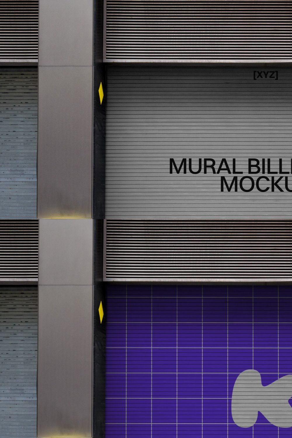 Urban Mural Billboard Mockup 09 pinterest preview image.
