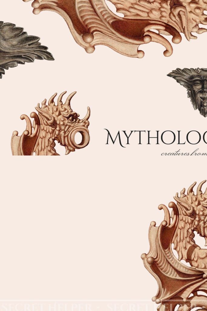 Vintage Mythology Clipart Set – MasterBundles