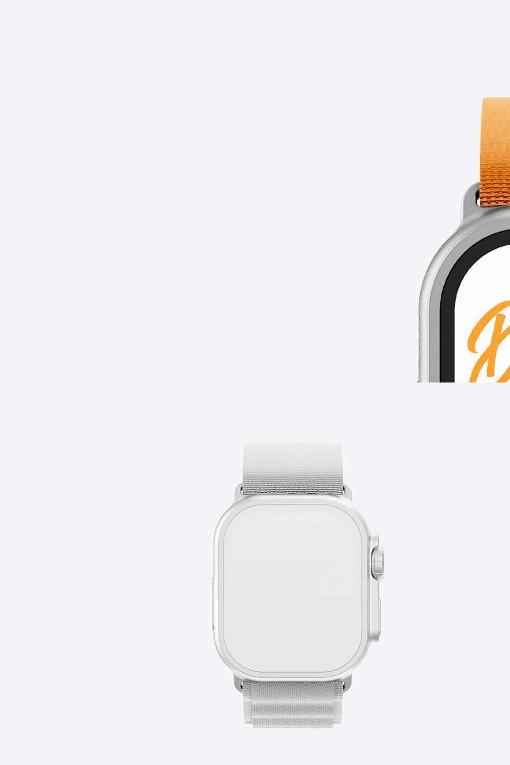 Watch Ultra Mockup pinterest preview image.
