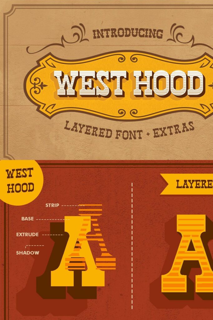 West Hood - 6 FONTS! – MasterBundles