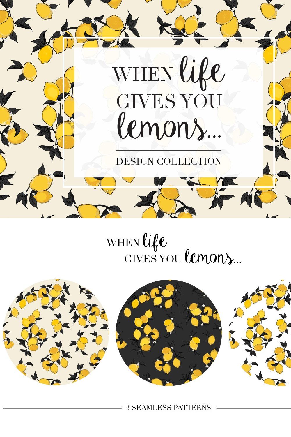 When Life Gives You Lemons pinterest preview image.