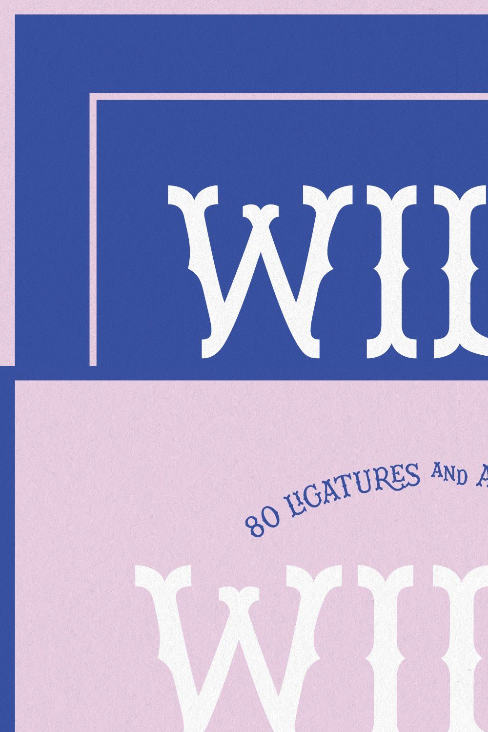 Wiley Decorative Latin & Greek Font pinterest preview image.