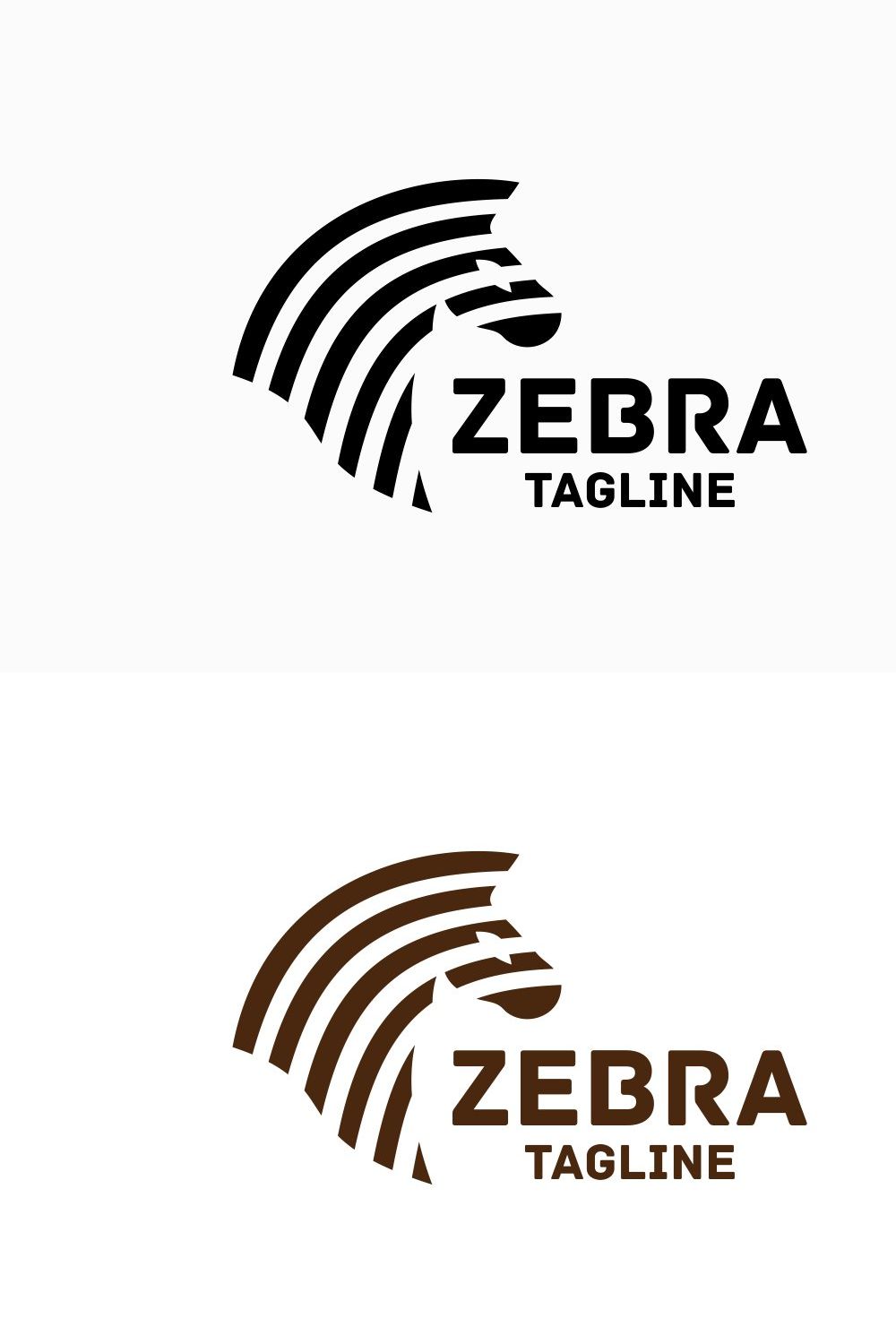 Zebra Logo pinterest preview image.