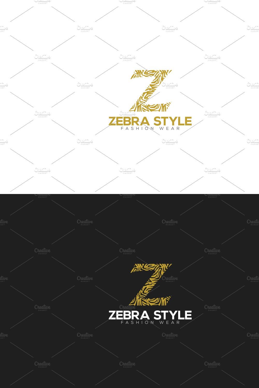 Zebra Style Logo pinterest preview image.