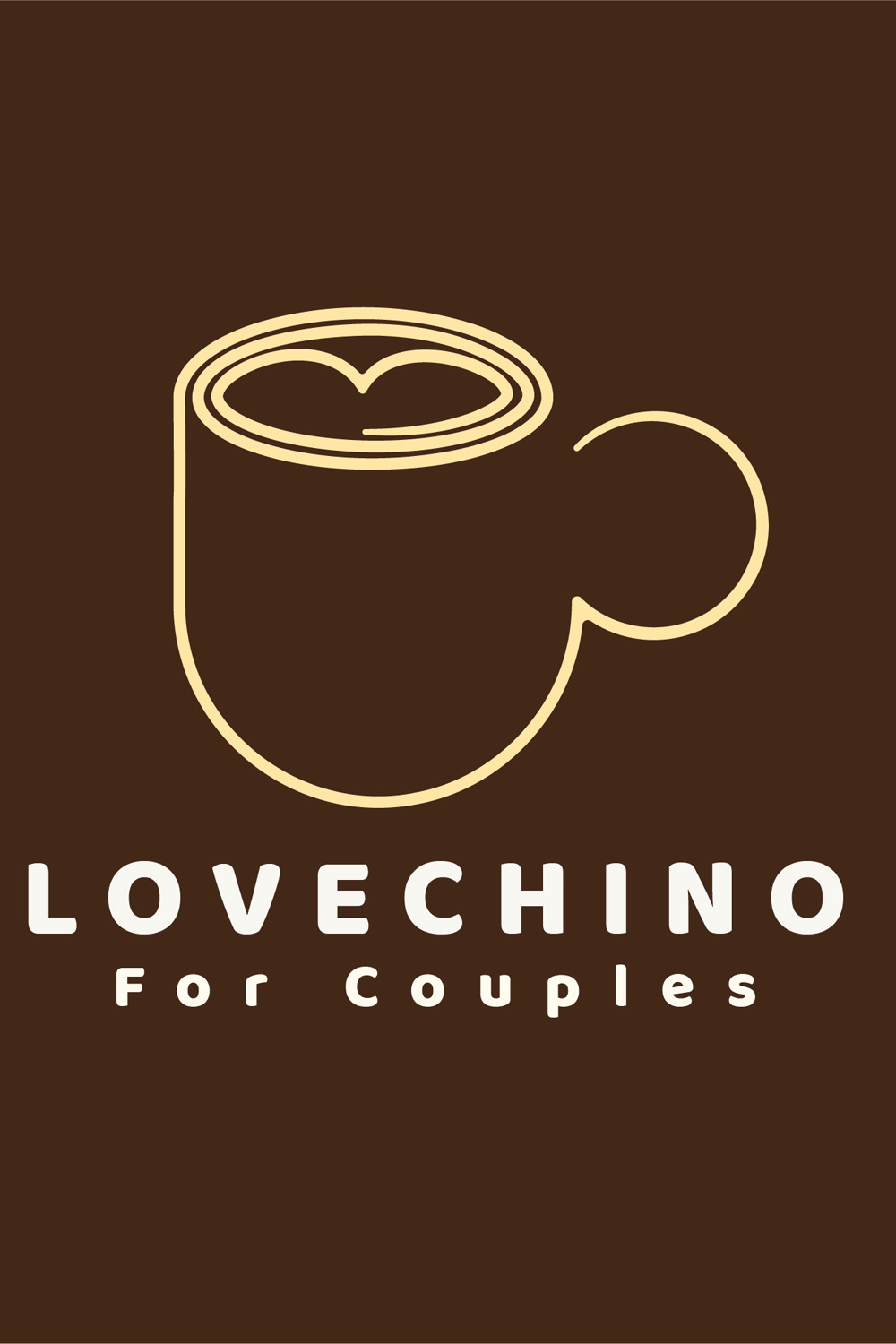 Cafe logo, Coffee logo, Love coffee logo pinterest preview image.