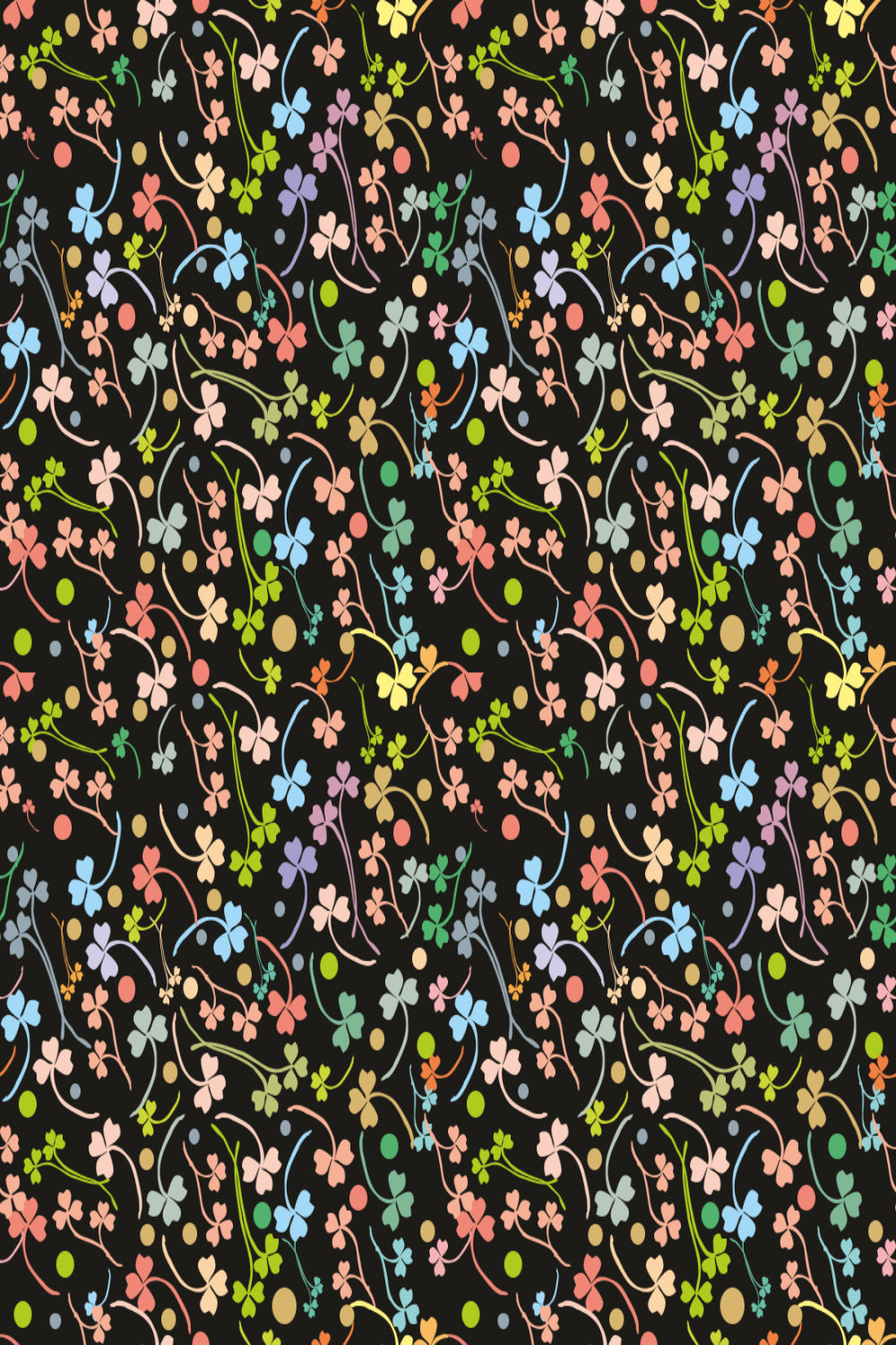 Flora-Pattern-Design pinterest preview image.