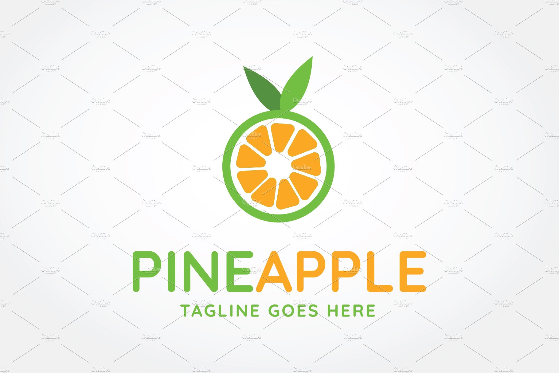 PineApple - Juice Logo Template cover image.