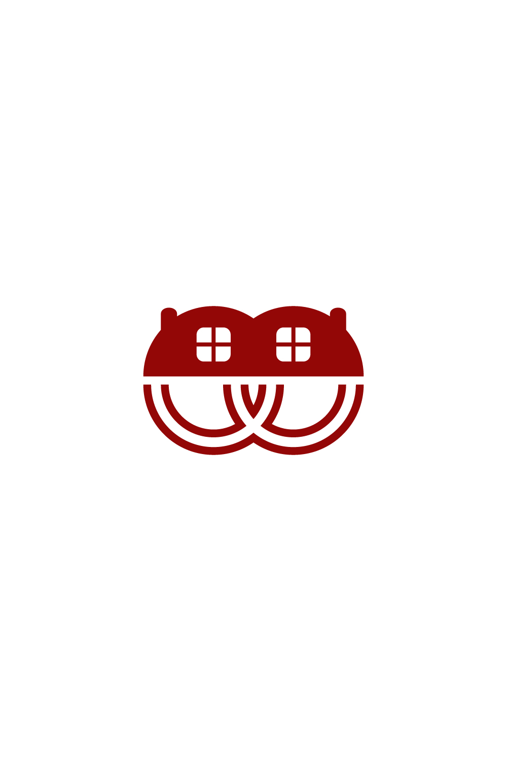 Circle Real Estate Logo Real Estate Property House Home Logo pinterest preview image.