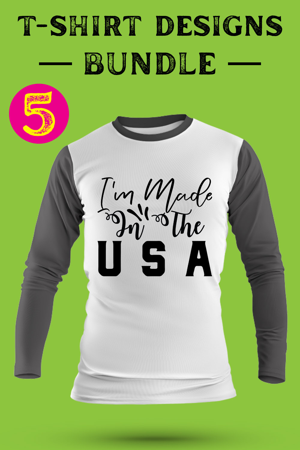 4th Of July T shirt Designs Bundle vol-20 pinterest preview image.