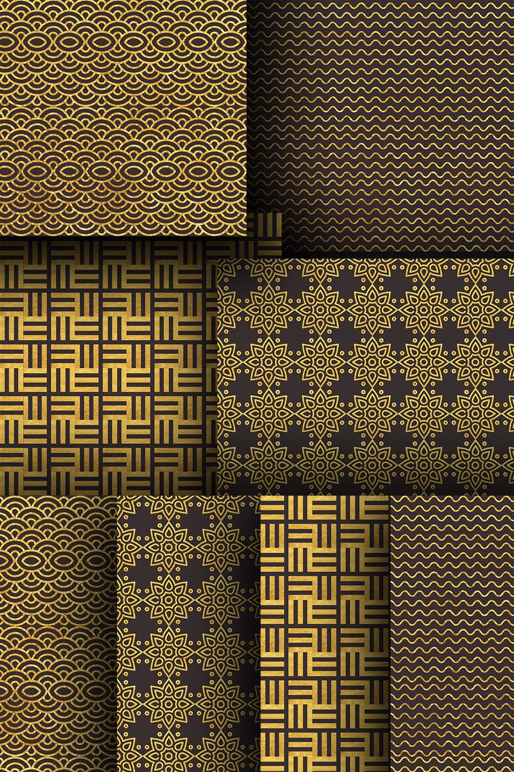 GOLDEN PATTERN DESIGNS FOR WALLPAPERS - POSTER BACKGROUND - TSHIRT PRINT DESIGN pinterest preview image.