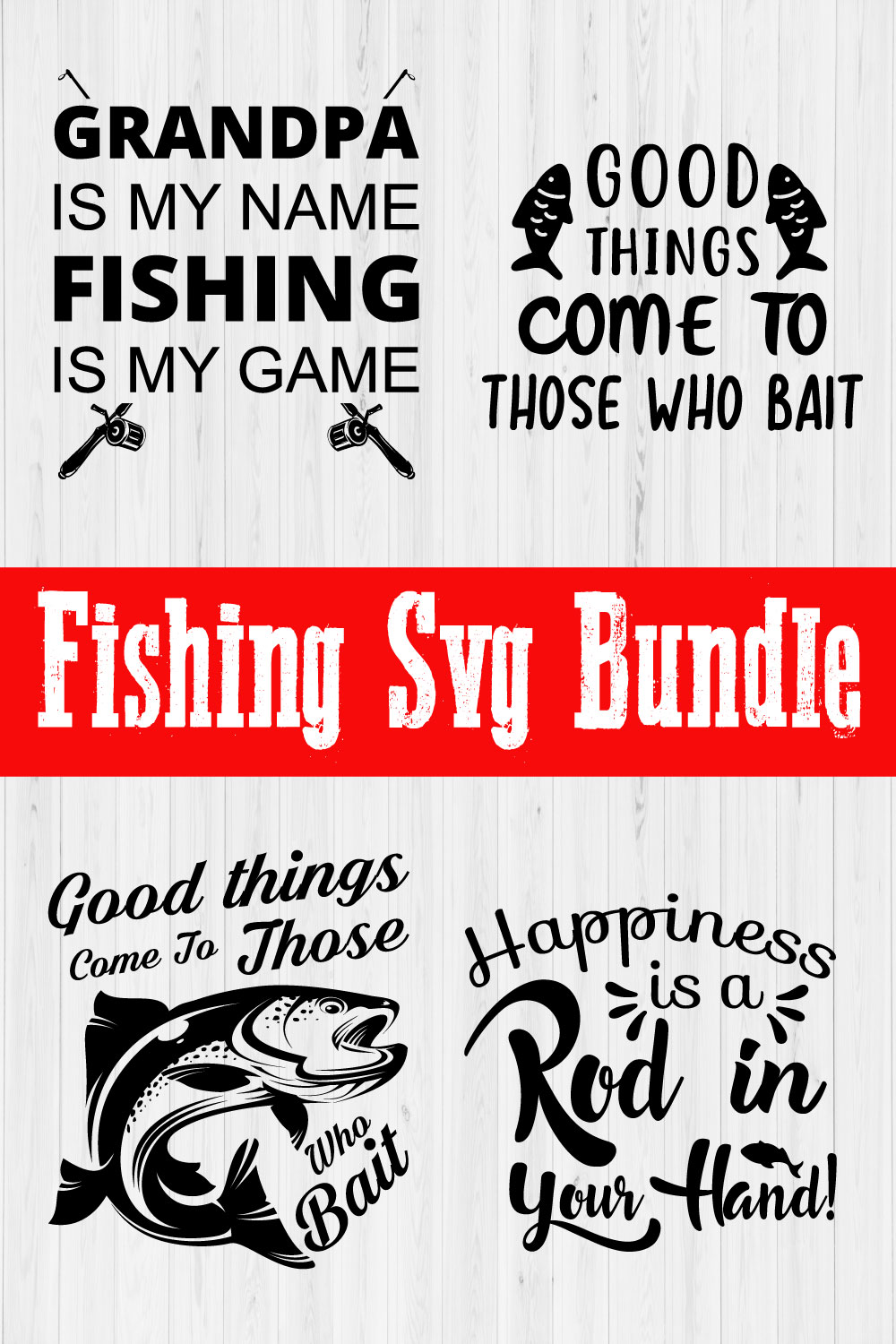 Fishing Svg Bundle Vol6 pinterest preview image.