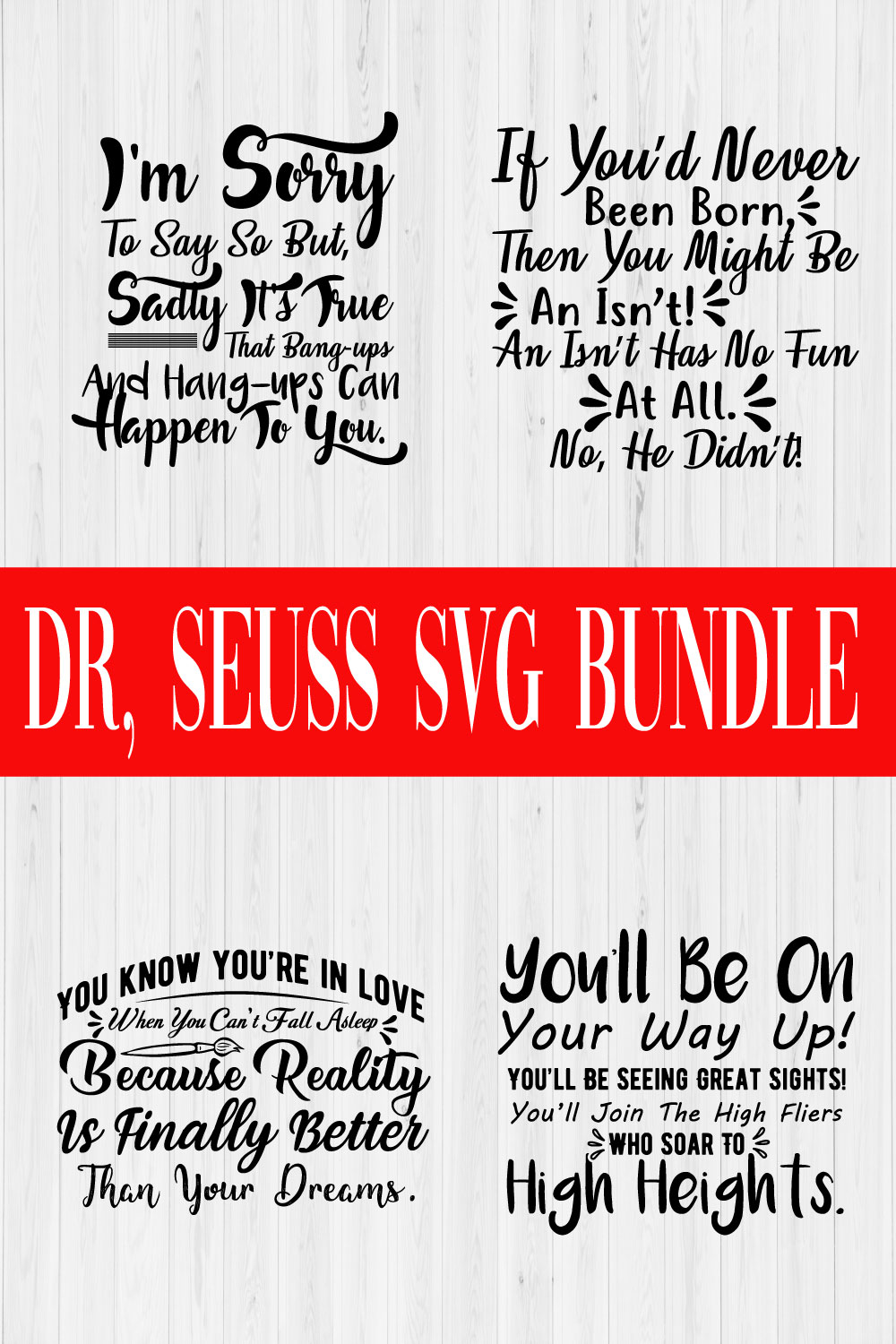 Dr Seuss Svg Bundle Vol9 pinterest preview image.