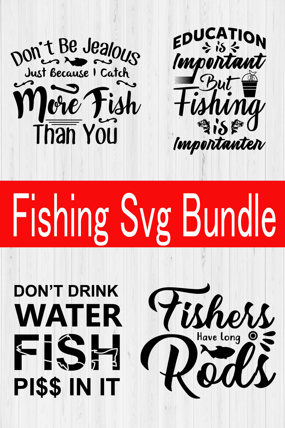Fishing Svg Bundle Vol3 pinterest preview image.
