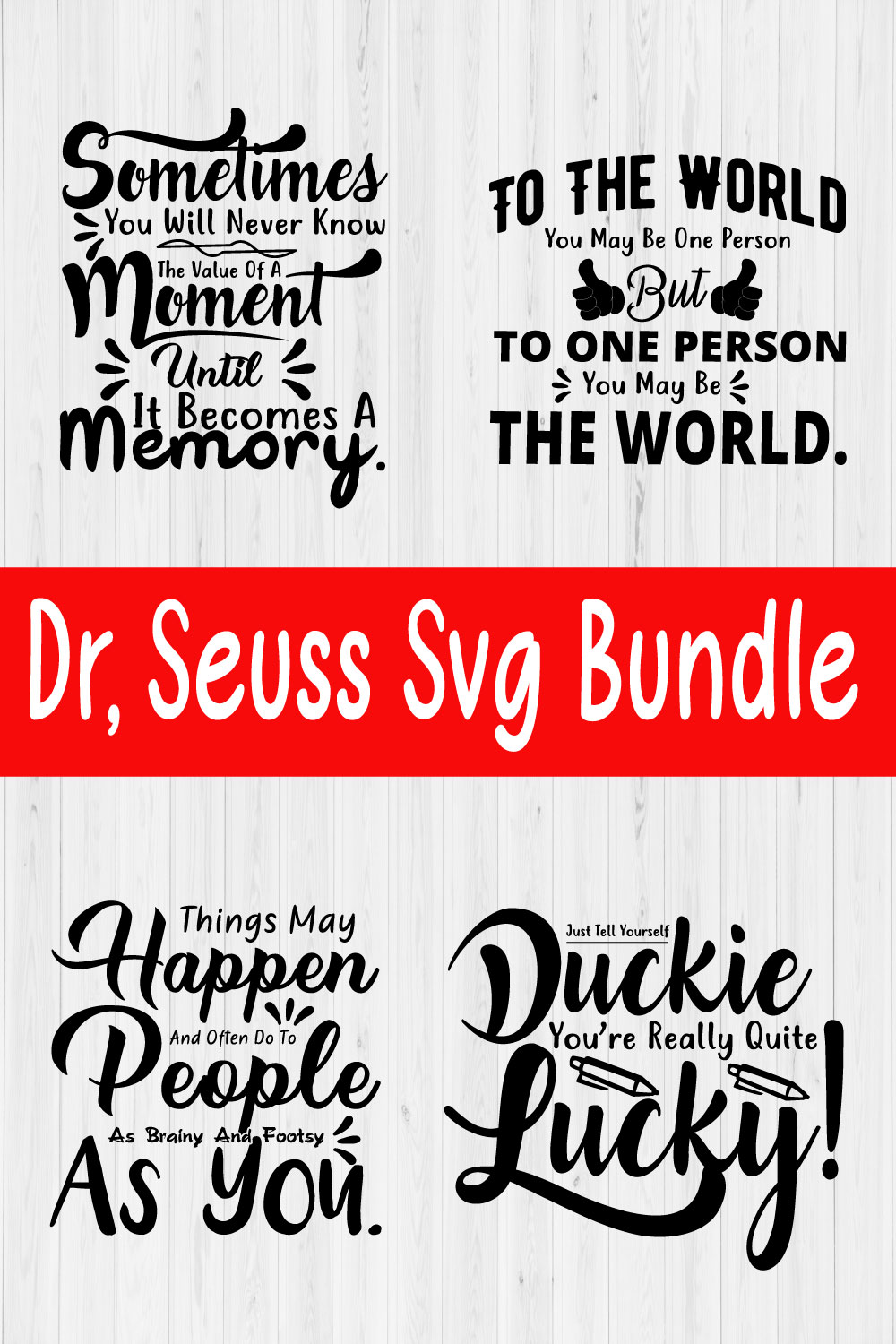 Dr Seuss Svg Bundle Vol6 pinterest preview image.