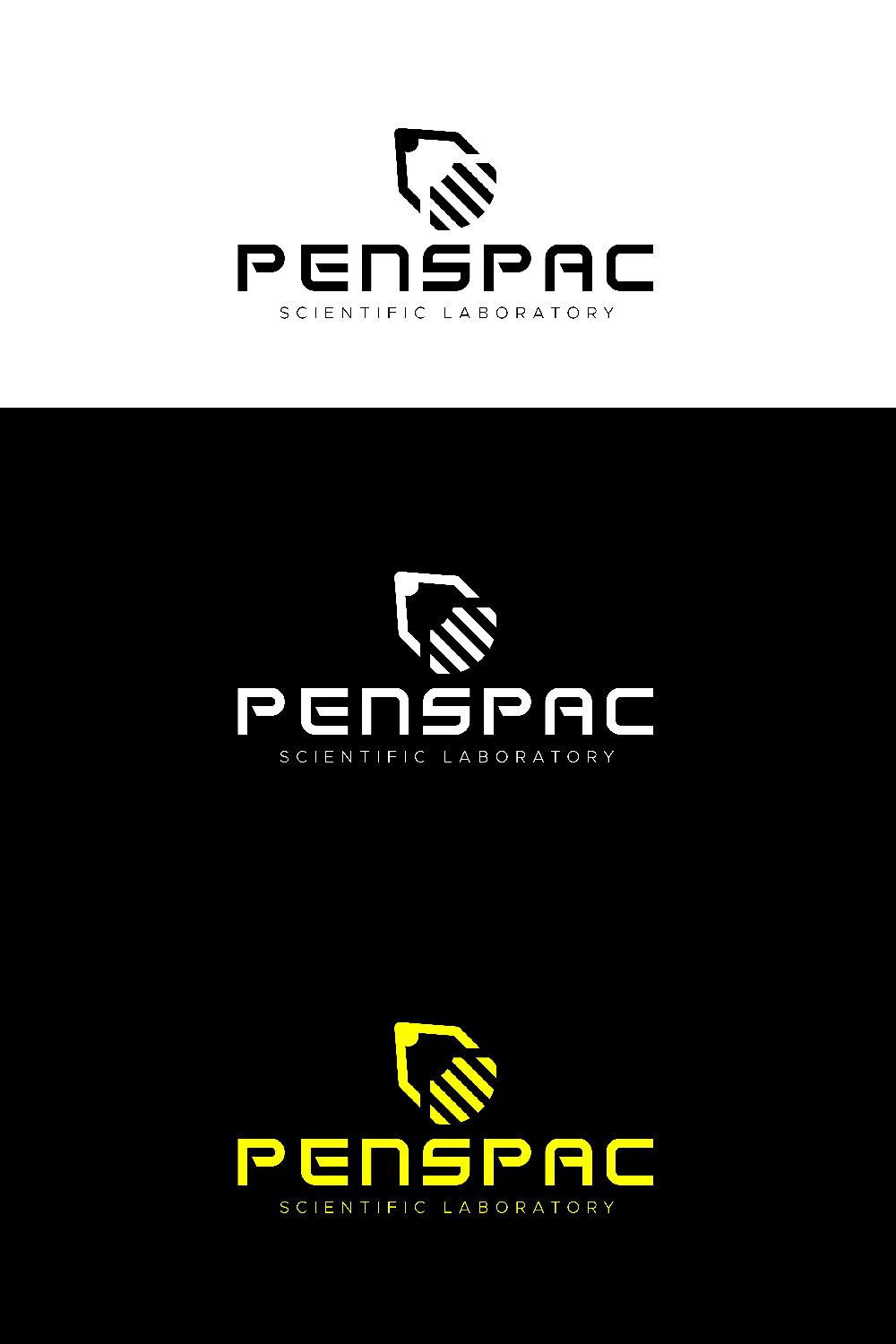 Spac logo/ pen logo/logo design pinterest preview image.