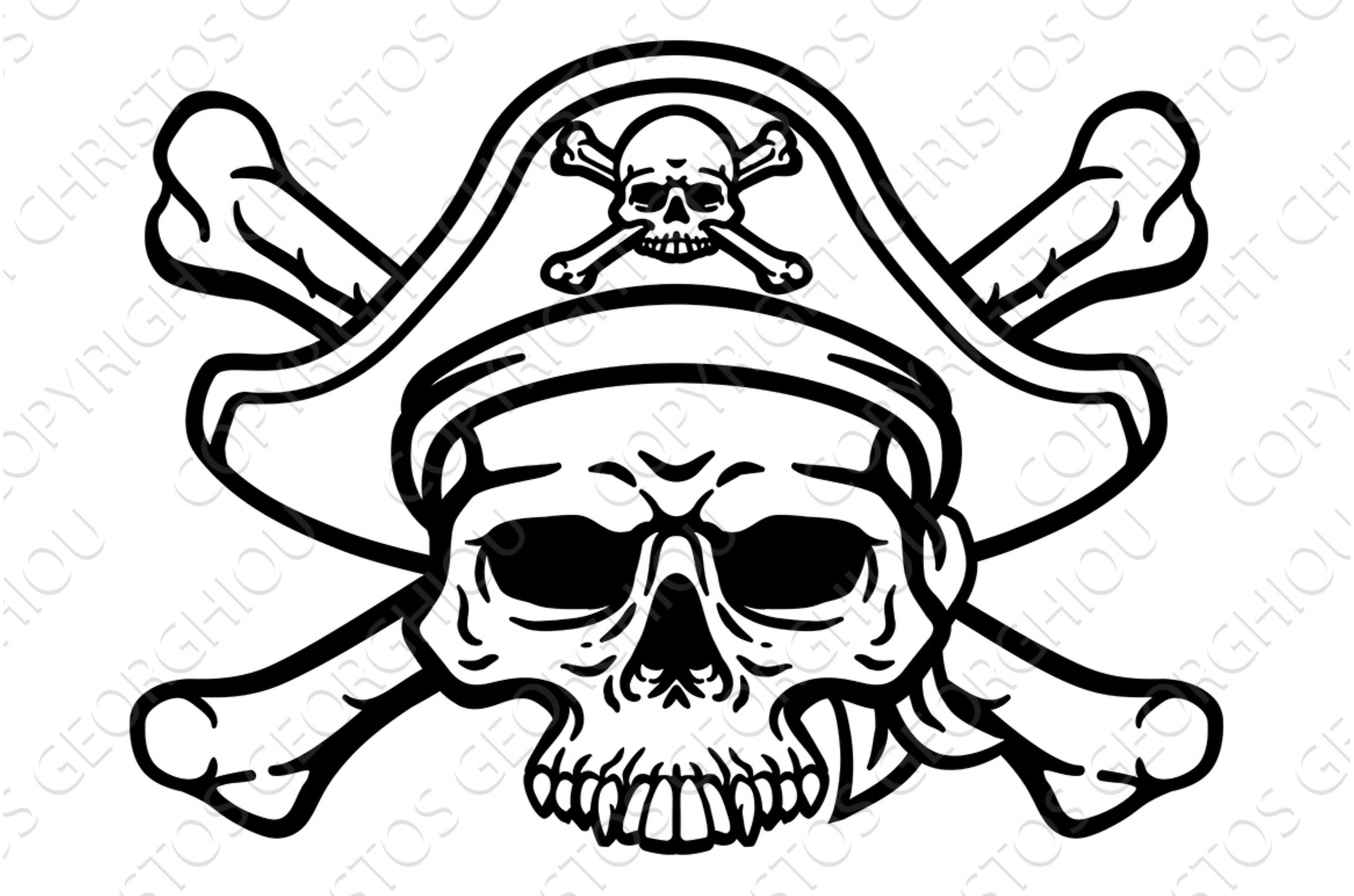 Pirate Hat Skull and Crossbones cover image.