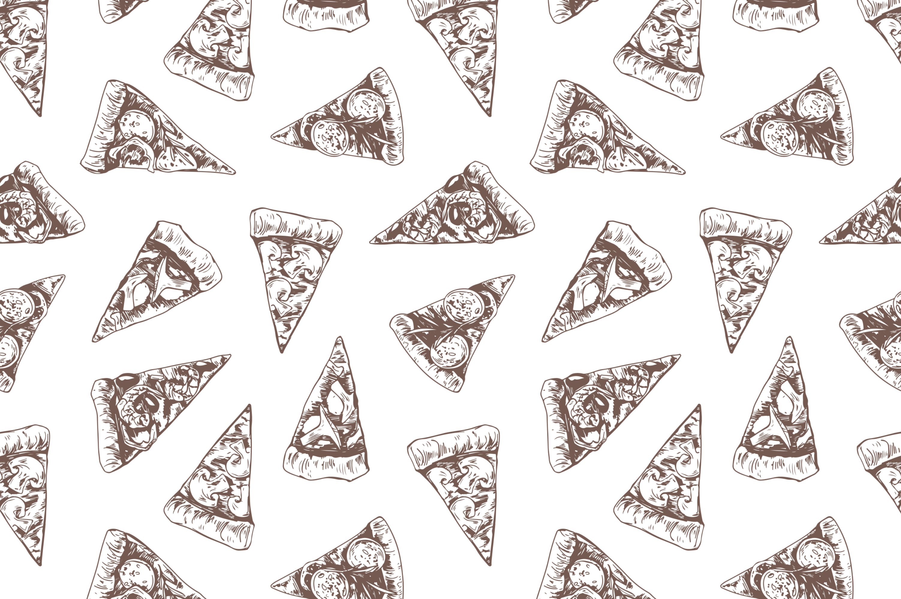 pizza and pizza ingridients patterns 5 91