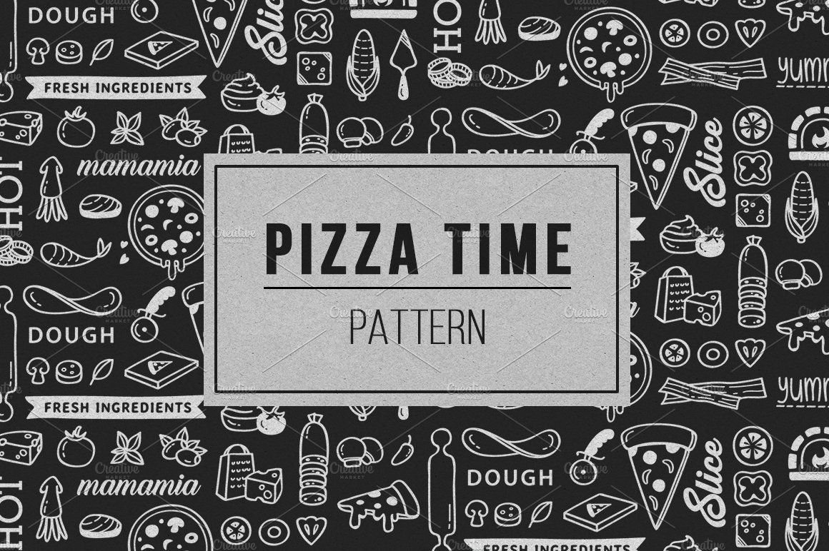 Pizza Pattern preview image.