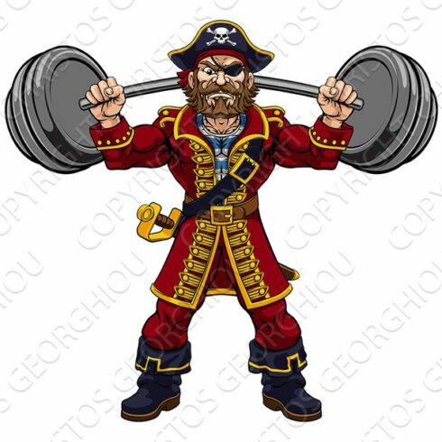 Pirate Weight Lifting Barbell cover image.