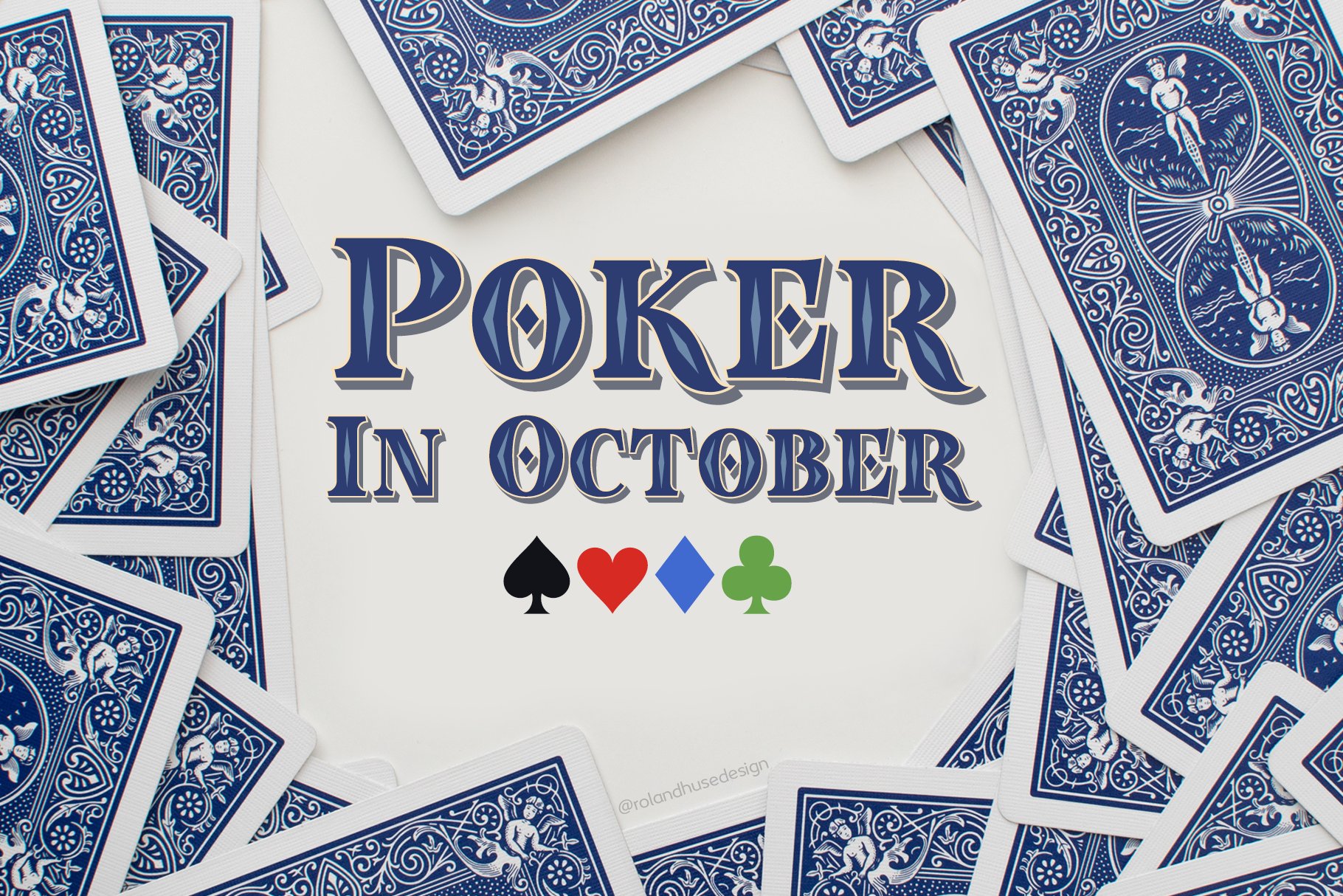 Poker In October Layered Color Font cover image.