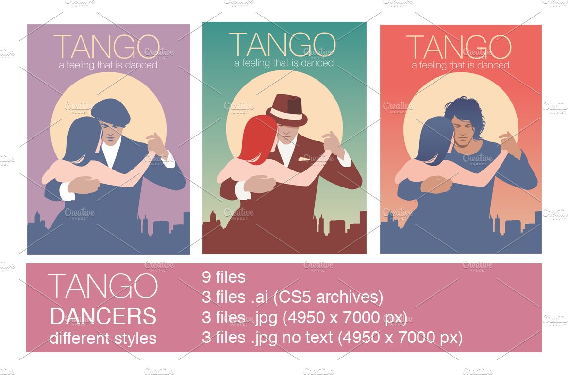 Tango Dancers cover image.